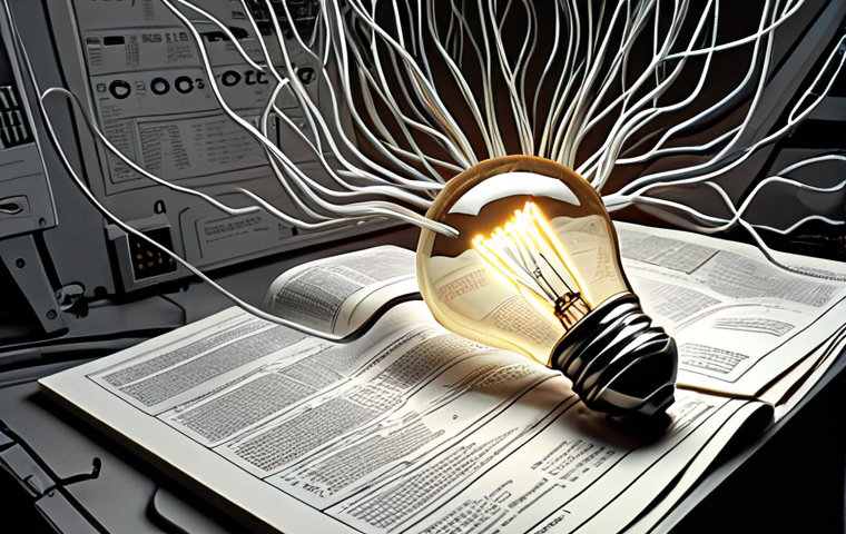 **Prompt 1:** A conceptual image illustrating the transformation of complex, dry information into an engaging, memorable story. On one side, visualize an overwhelming pile of technical documents, numerical data, and abstract charts, rendered in cool, desaturated tones, evoking confusion or disinterest. Transitioning from this chaos, a vibrant, illuminated narrative thread emerges, taking on the form of an engaging journey or a captivating scene, complete with metaphorical characters or dynamic elements. A person's expression visibly shifts from boredom to profound understanding and excitement, perhaps with a symbolic 'lightbulb' igniting above their head, as the story unfolds. The composition should highlight clarity, emotional connection, and the "aha!" moment of learning. Style: Dynamic, illustrative, with a strong contrast between the two states.