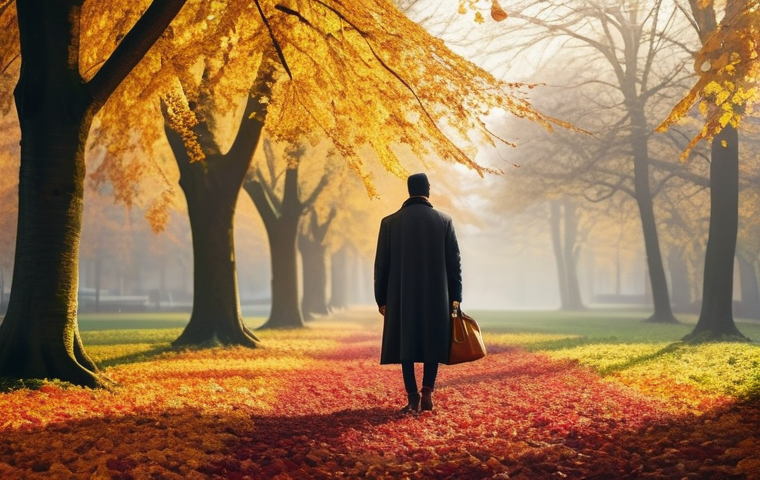 스토리텔러와 스토리 리서치 기법 - **Prompt:** A stylish young woman, embodying a creative blogger, sits thoughtfully at a small, rusti...