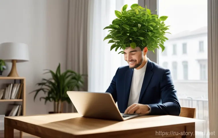 스토리텔러의 자기계발 방법 - **Prompt:** A dynamic, high-angle shot capturing a focused, gender-neutral individual (20s-30s, dres...