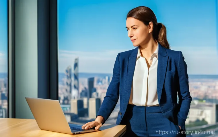 스토리텔러 자격증의 글로벌 인증 가능성 분석과 사례 연구와 전략 - **Prompt:** "A highly successful female storyteller, in her early thirties, with a confident and rad...