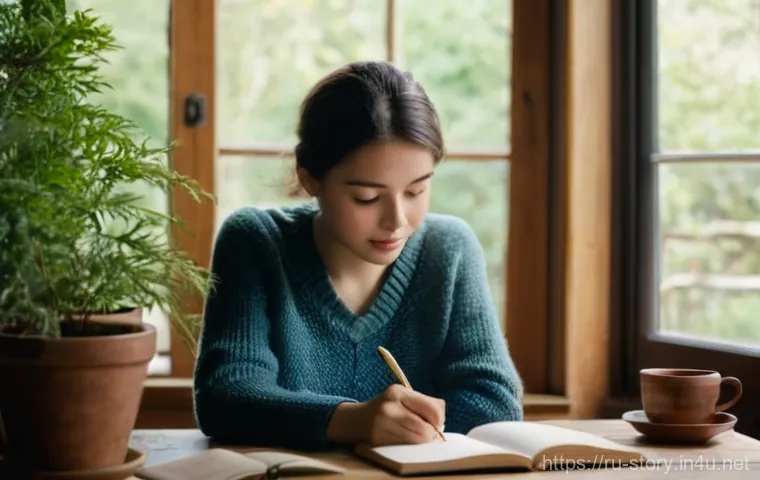 스토리텔러로서 성공하는 데 필요한 역량 - **Prompt 1: "The Authentic Voice"**
    A young woman (20s-30s), dressed in stylish yet comfortable ...