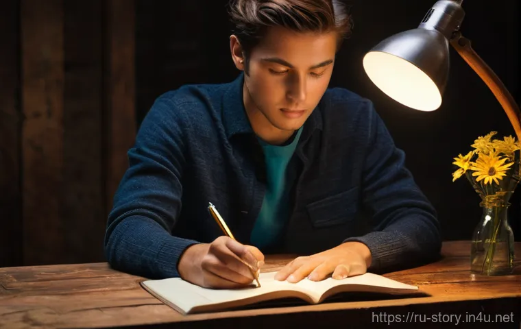 스토리텔러가 참여한 글로벌 스토리 프로젝트 - **Prompt:** A charismatic storyteller, an adult individual of indeterminate gender, stands in a warm...