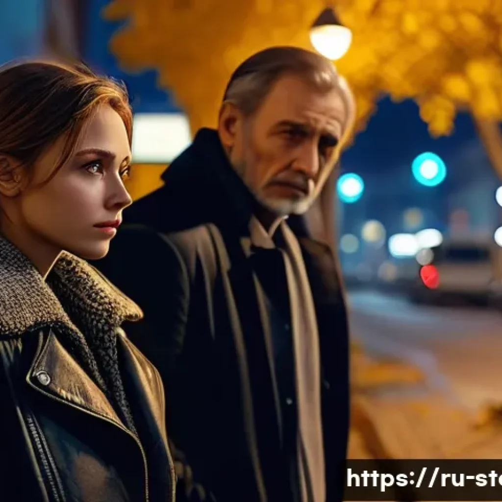 스토리텔러와 이야기 구조의 필수 요소 - A richly detailed scene of two complex characters in a dynamic urban setting, showing nuanced emotio...